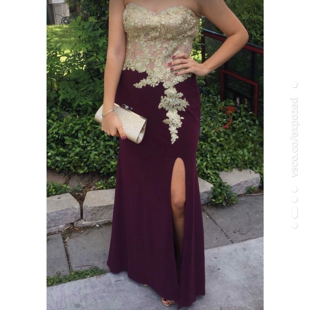 Elegant prom dress